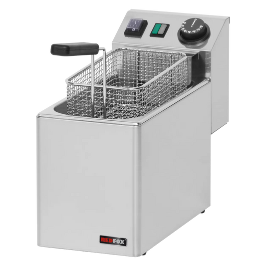 Electric fryer 0,42 kW/l, 5 l counter top 230 V | REDFOX - FE 04 E