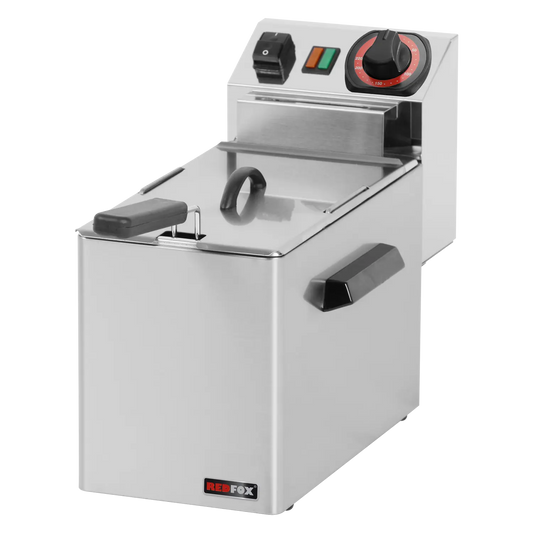 Electric fryer 0,6 kW/l, 5 l counter top 230 V | REDFOX - FE 04 S
