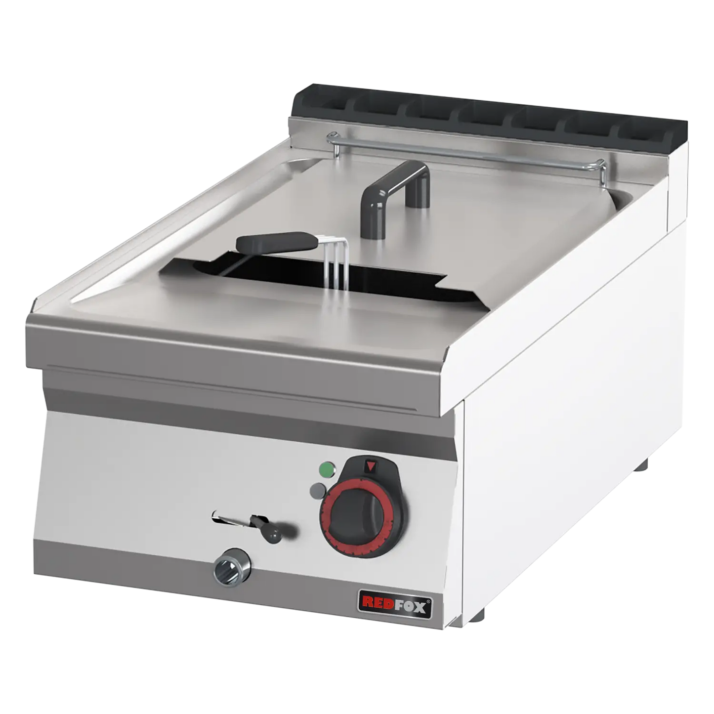 Electric fryer 0,96 kW/l, 13 l without cabinet 400 V | REDFOX - FE 70/04 E