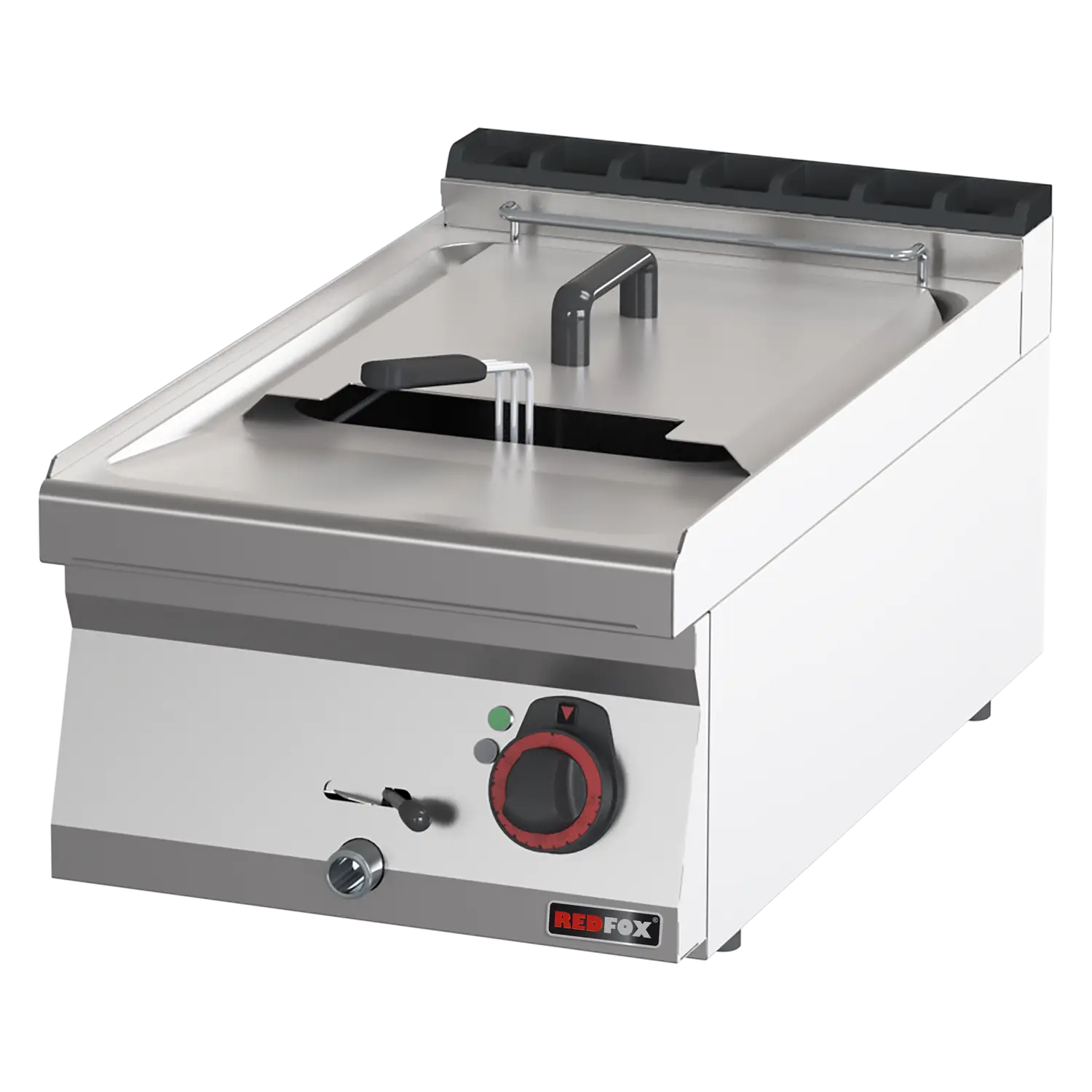 Electric fryer 0,96 kW/l, 13 l without cabinet 400 V | REDFOX - FE 70/04 E