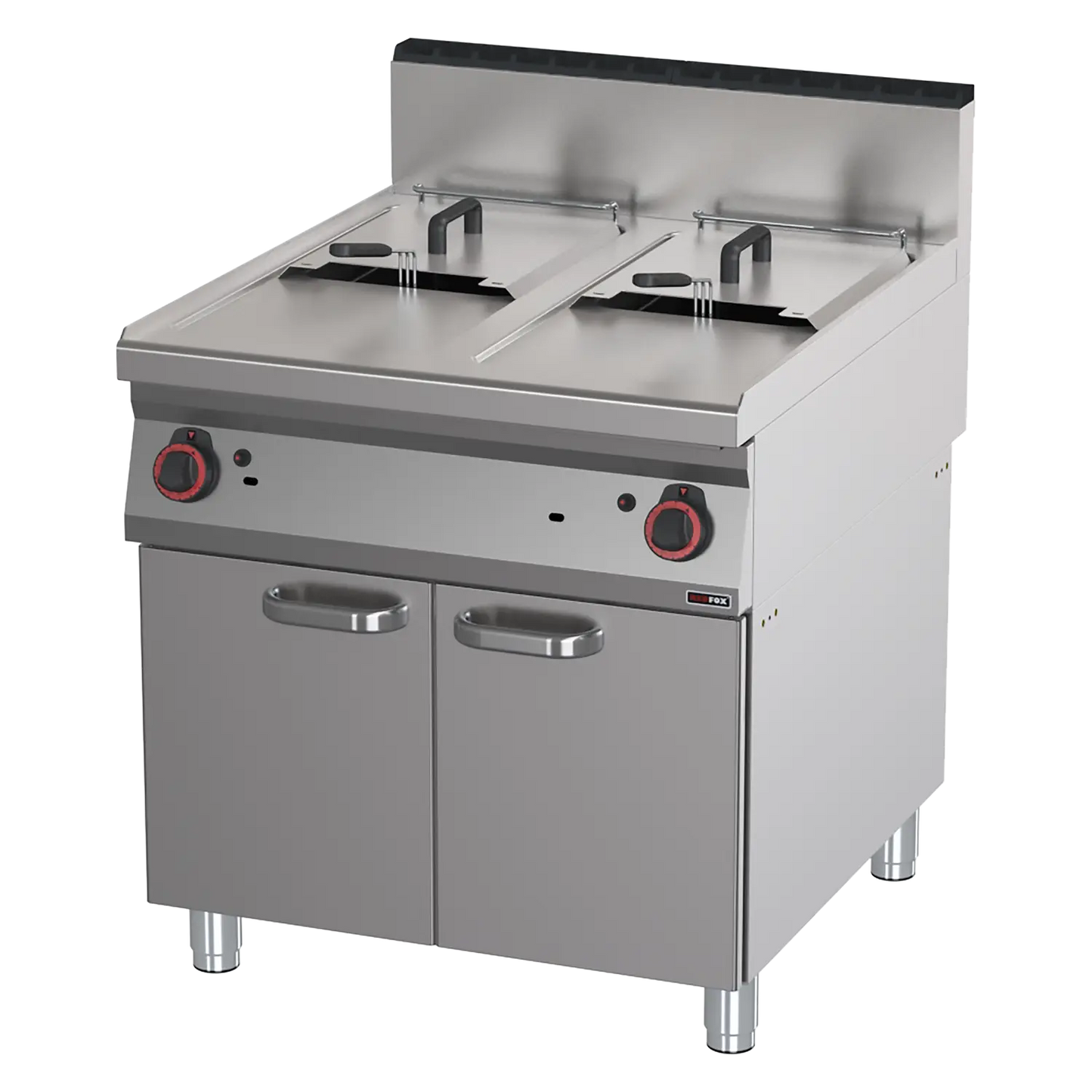 Gas fryer 2x 17 l | REDFOX - FE 90/80-17 G