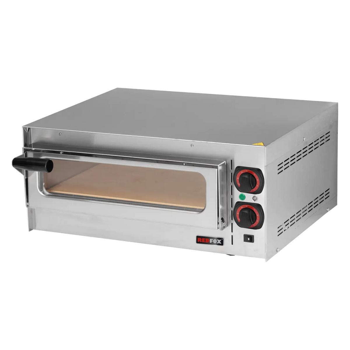 REDFOX Pizza Oven FP 37 R, 1 Chamber, 35 cm, Stone Base, Light, product photo
