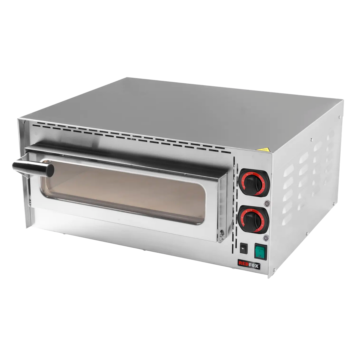 REDFOX Pizza Oven FP 38 R, 1 Chamber, 35 cm, Top/Bottom Heat, product photo