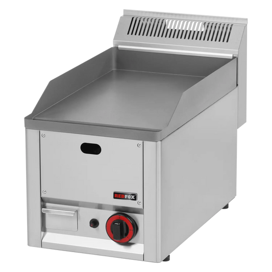 Fry-top griddle plate 32x48 gas smooth without cabinet | REDFOX - FTH 30 GL