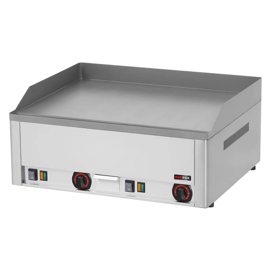 Fry-top griddle plate 65x48 electric smooth counter top 400 V | REDFOX - FTH 60 E