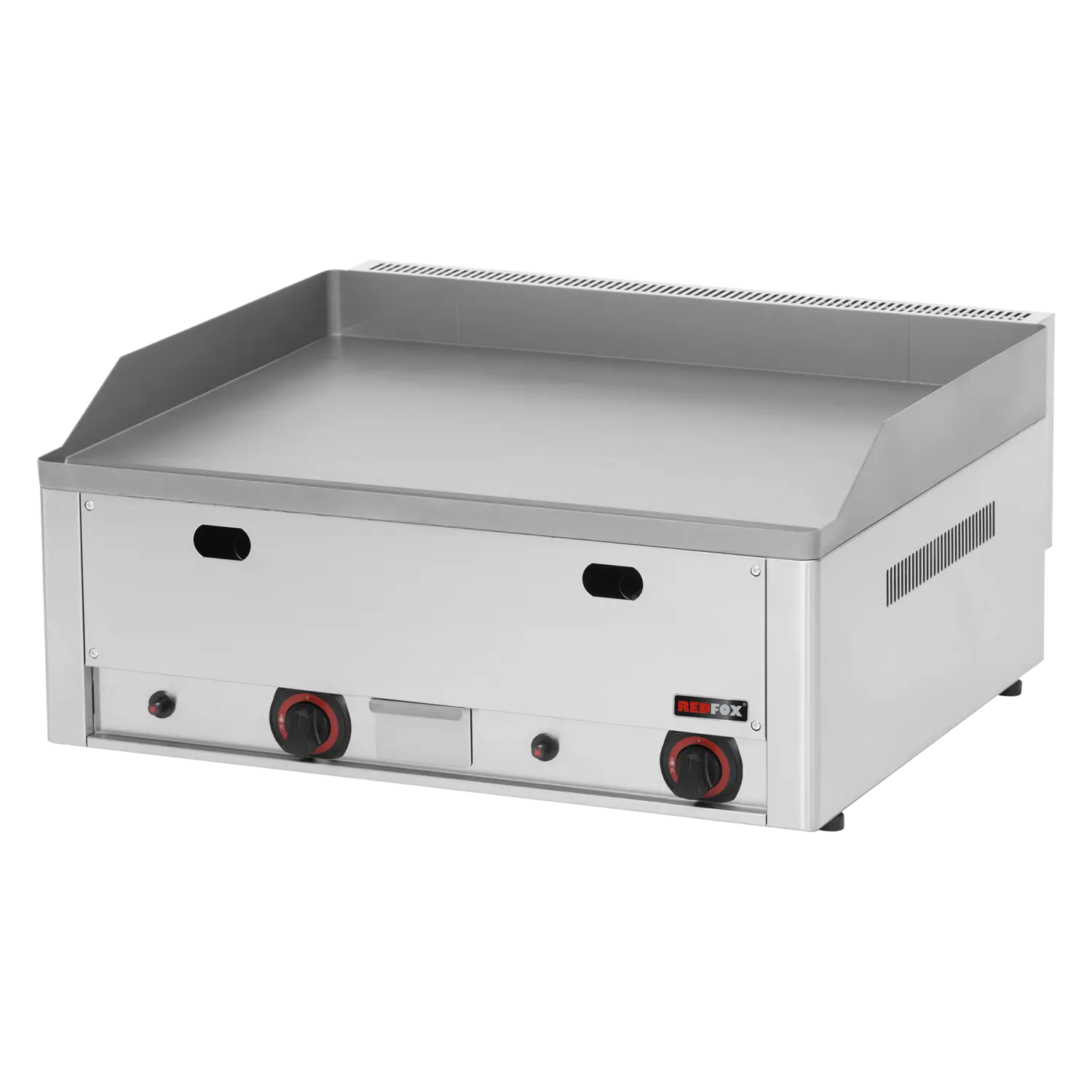 Fry-top griddle plate 65x48 gas smooth counter top | REDFOX - FTH 60 G