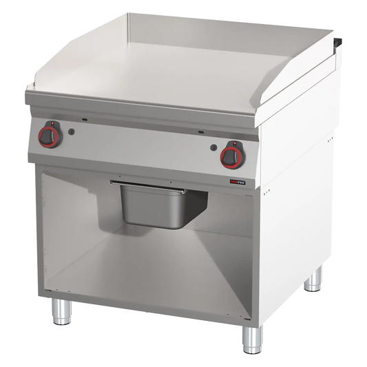 Fry-top griddle plate smooth | REDFOX - FTH 90/80 G