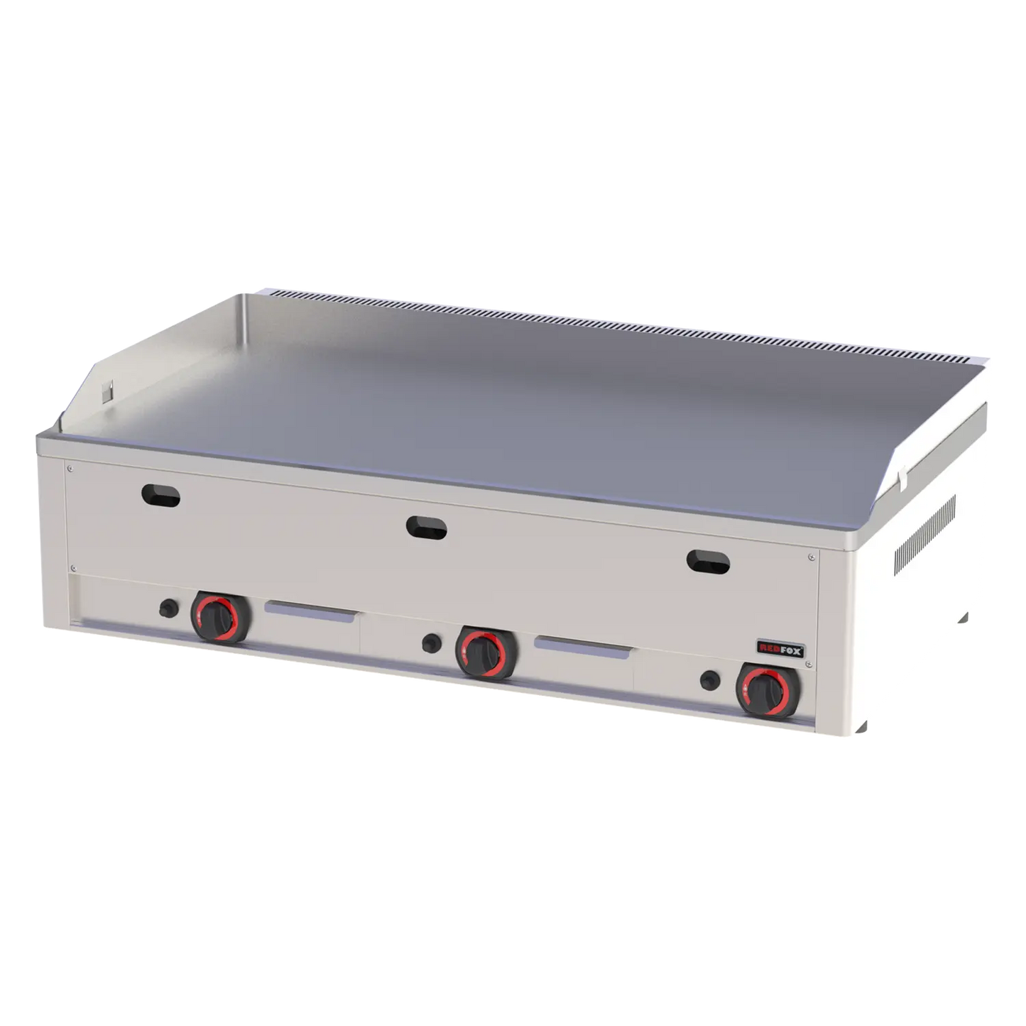 Fry-top griddle plate 97x48 gas smooth counter top | REDFOX - FTH 90 G