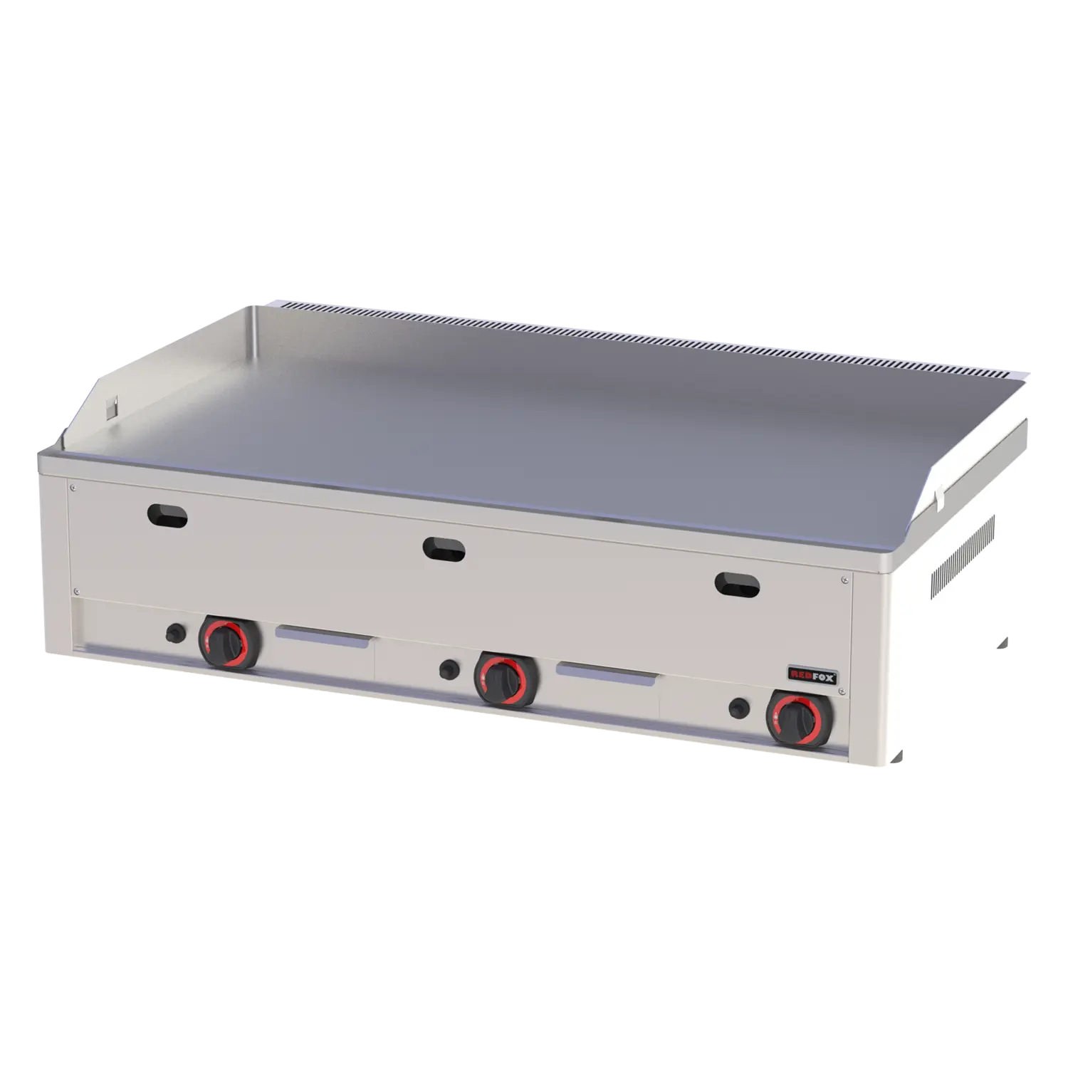 Fry-top griddle plate 97x48 gas smooth counter top | REDFOX - FTH 90 G