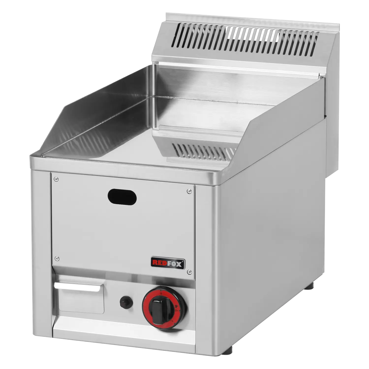 Fry-top griddle plate 32x48 gas chromed smooth without cabinet | REDFOX - FTHC 30 GL