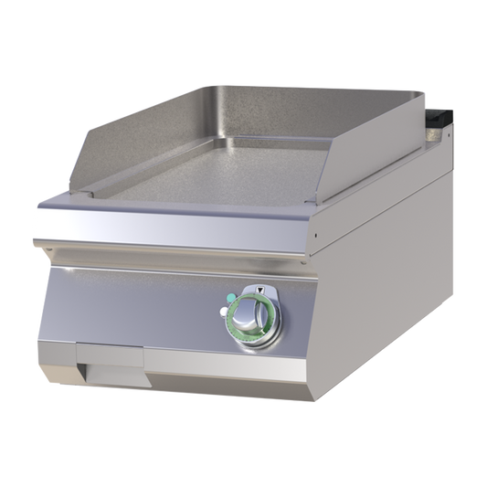 Fry-top griddle plate smooth chromed | RM - FTHC 704 E