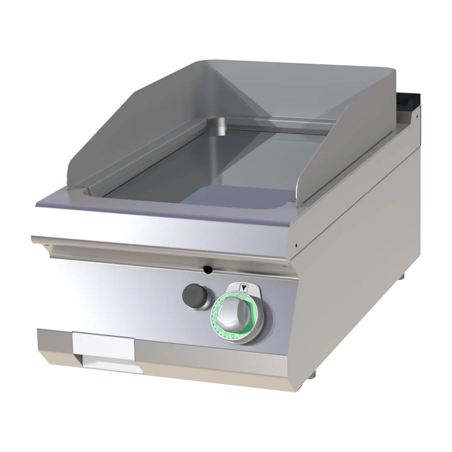 Fry-top griddle plate smooth chromed | RM - FTHC 704 G
