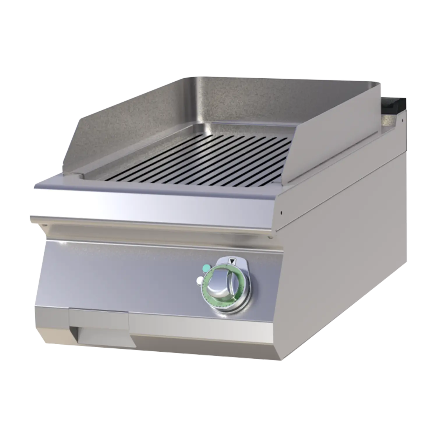 Fry-top griddle plate grooved | RM - FTR 704 E