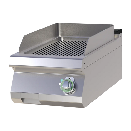 Fry-top griddle plate grooved | RM - FTR 704 E