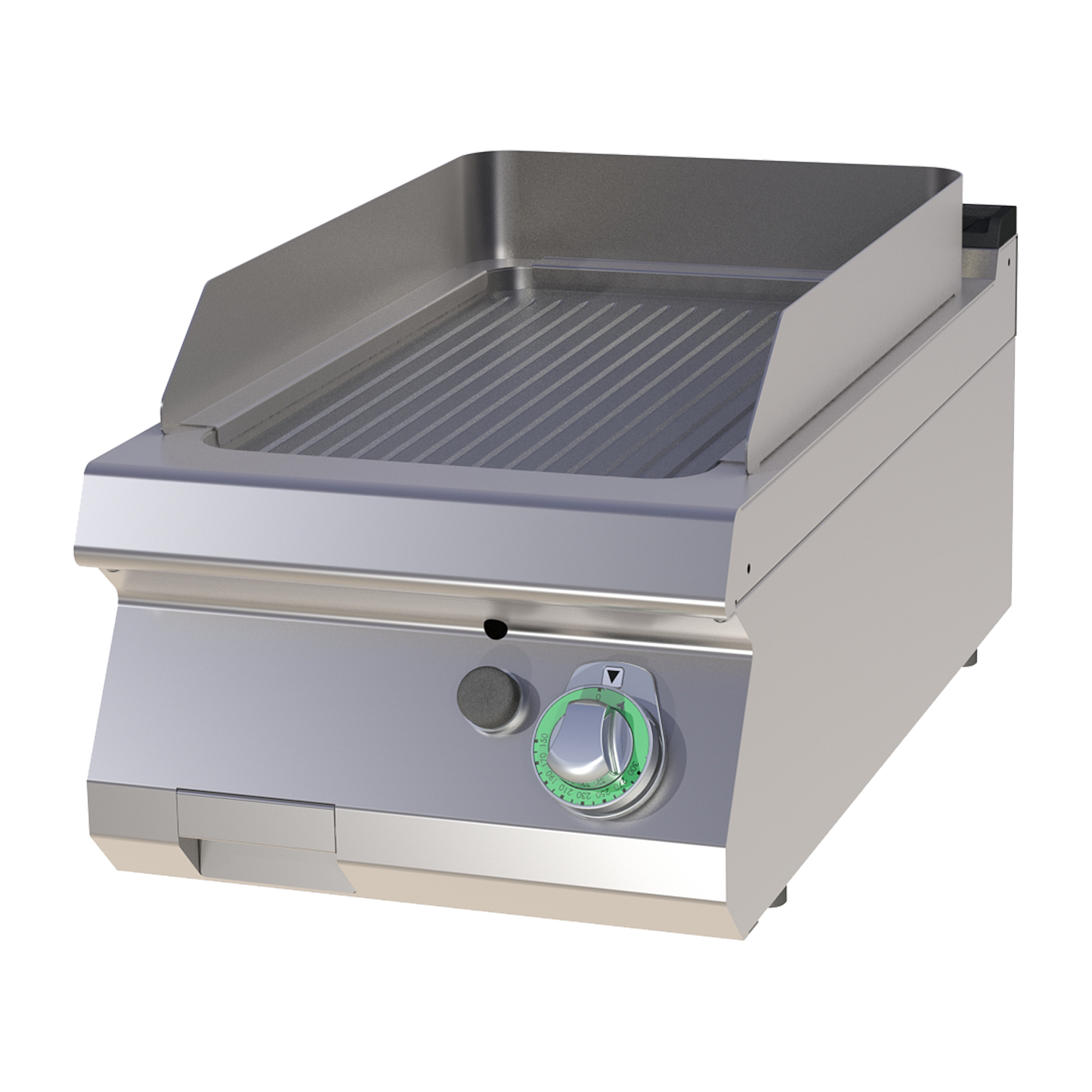 Fry-top griddle plate grooved | RM - FTR 704 G
