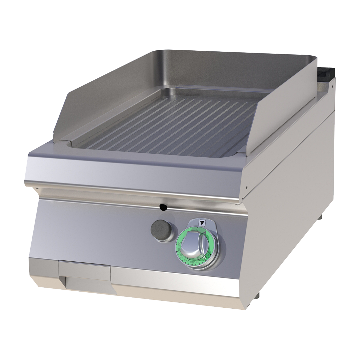 Fry-top griddle plate grooved | RM - FTR 704 G