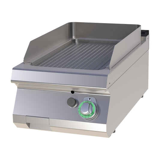 Fry-top griddle plate grooved | RM - FTR 704 G