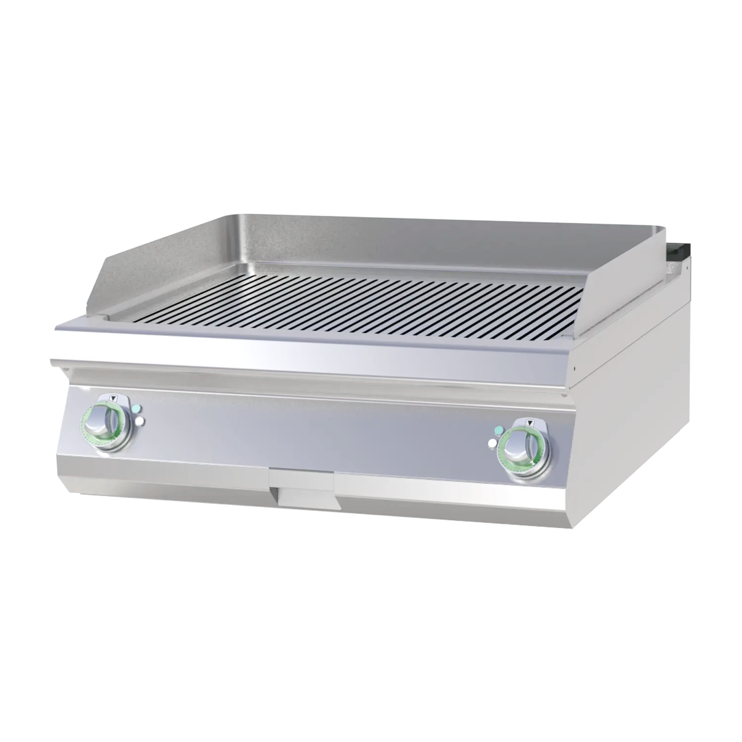 Fry Top Griddle grooved chrome | RM - FTRC 708 E