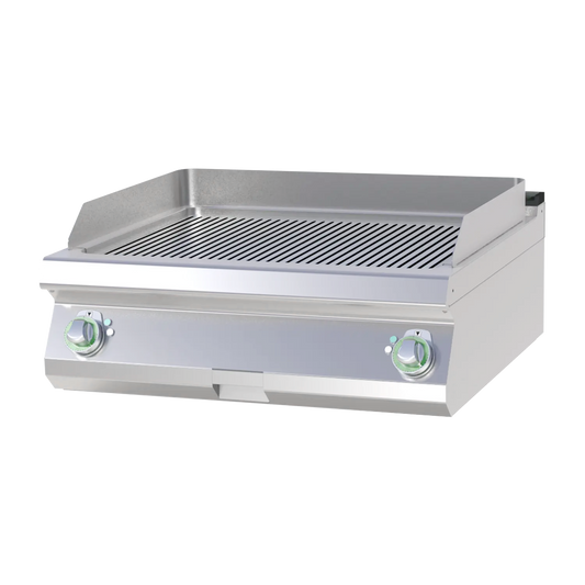 Fry Top Griddle grooved chrome | RM - FTRC 708 E