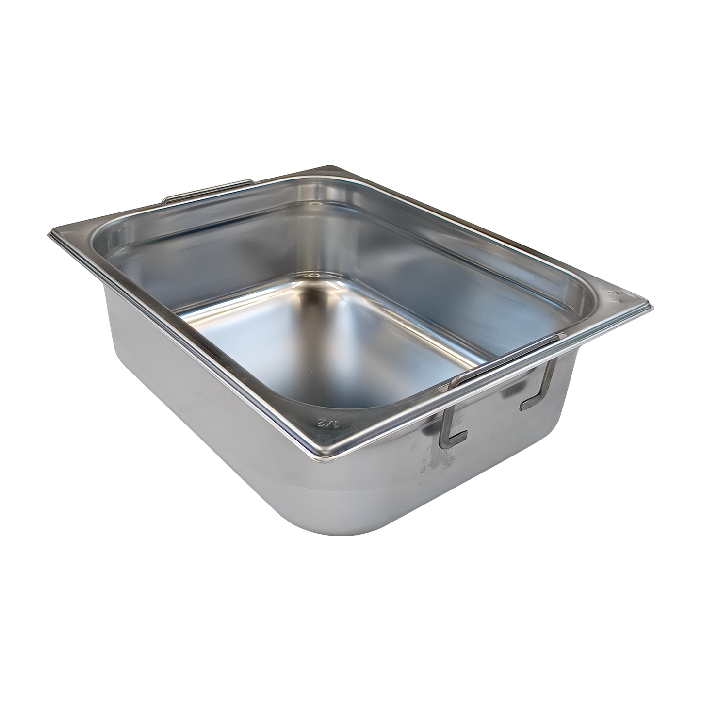 GN container GN 1/2 - 100 handles stainless steel | REDFOX - GN 1/2-100 U