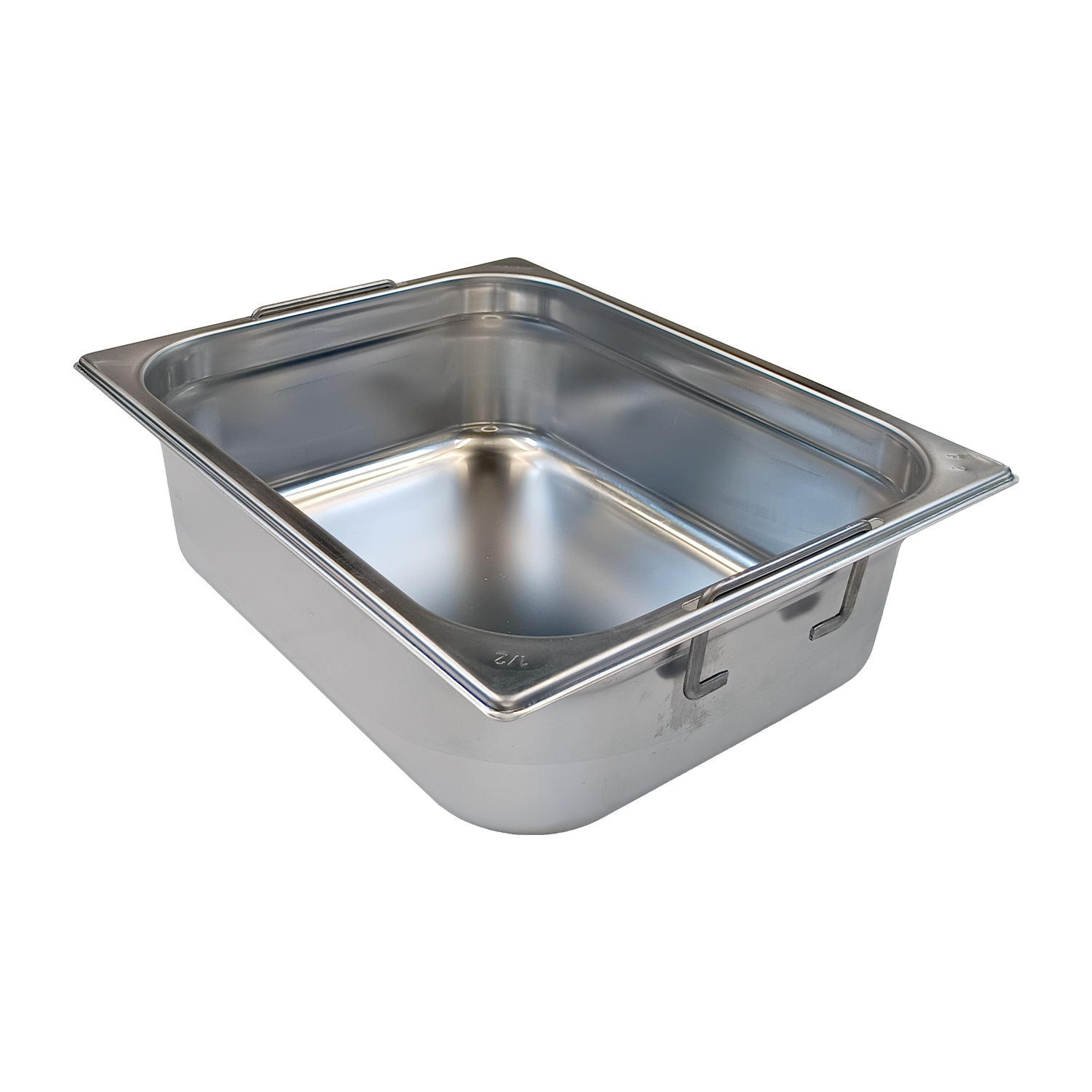 GN container GN 1/2 - 100 handles stainless steel | REDFOX - GN 1/2-100 U
