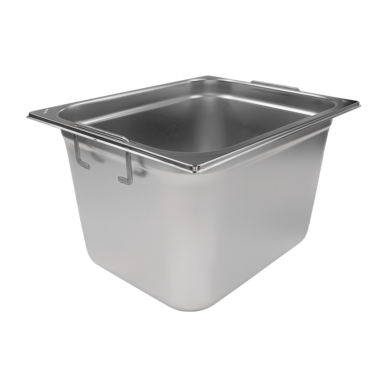GN container GN 1/2 - 200 handles stainless steel | REDFOX - GN 1/2-200 U