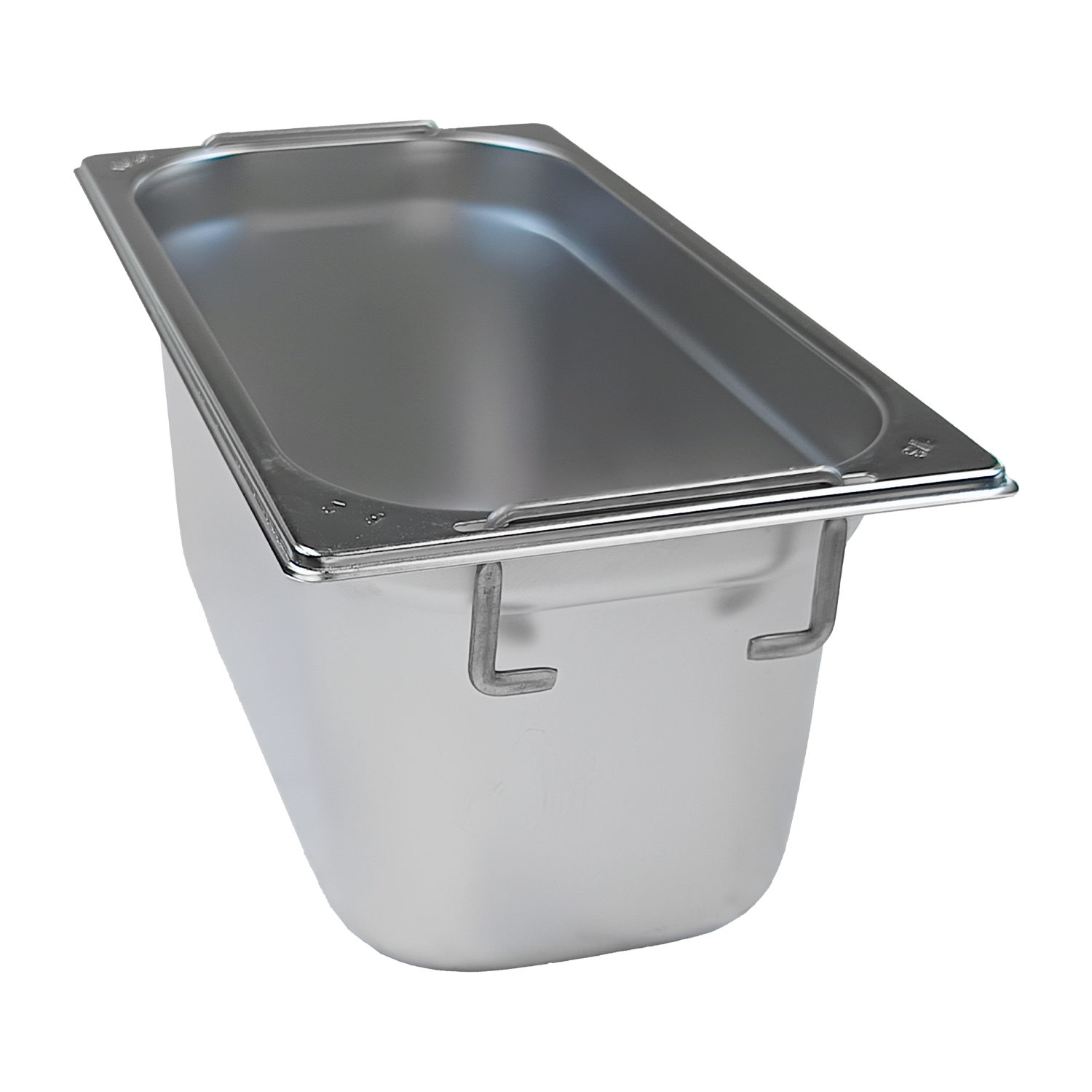 GN container GN 1/3 - 150 handles stainless steel | REDFOX - GN 1/3-150 U