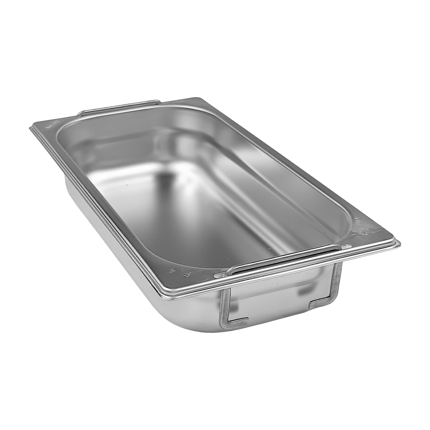 GN container GN 1/3 - 65 handles stainless steel | REDFOX - GN 1/3-65 U