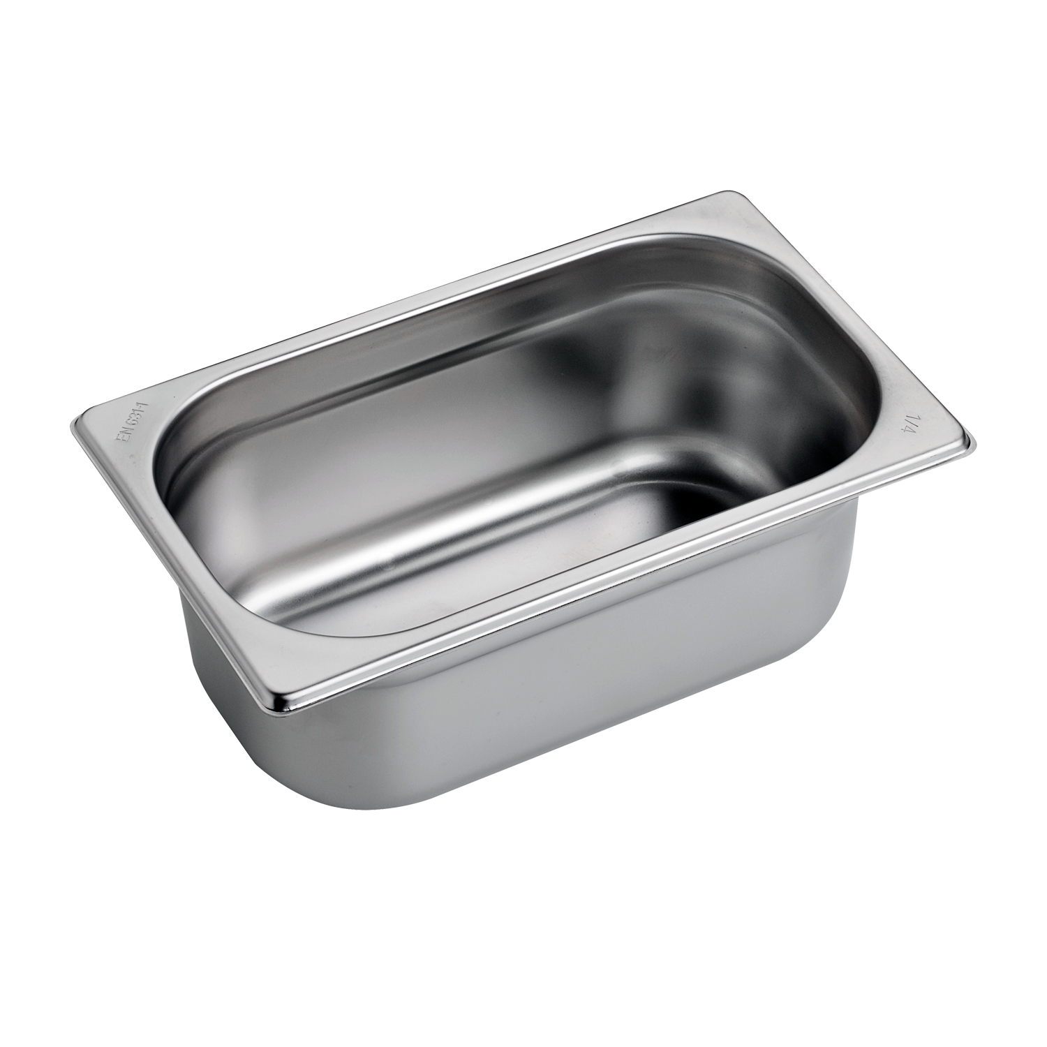 GN container GN 1/4 - 100 stainless steel | REDFOX - GN 1/4-100
