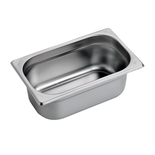 GN container GN 1/4 - 100 stainless steel | REDFOX - GN 1/4-100