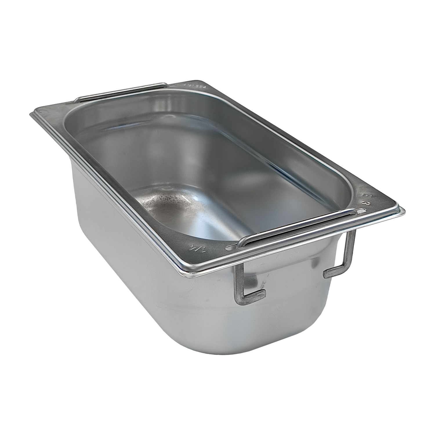 GN container GN 1/4 - 100 handles stainless steel | REDFOX - GN 1/4-100 U