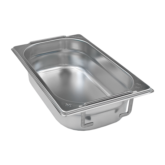 GN container GN 1/4 - 65 handles stainless steel | REDFOX - GN 1/4-65 U