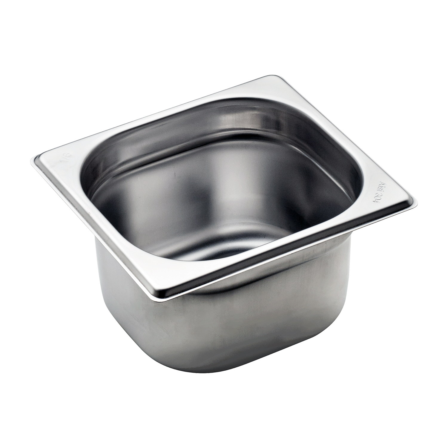 GN container GN 1/6 - 100 stainless steel | REDFOX - GN 1/6-100
