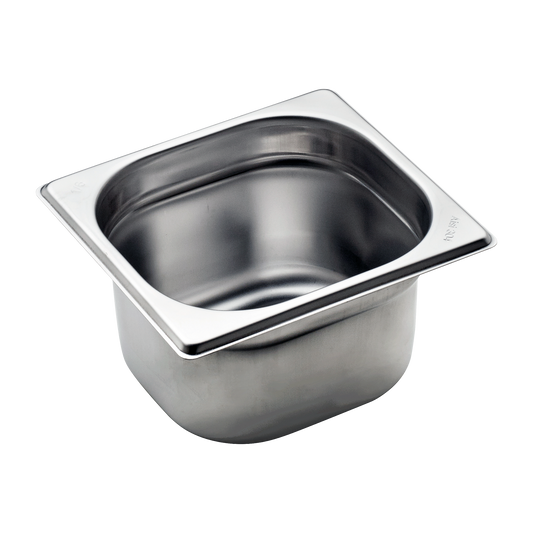 GN container GN 1/6 - 100 stainless steel | REDFOX - GN 1/6-100