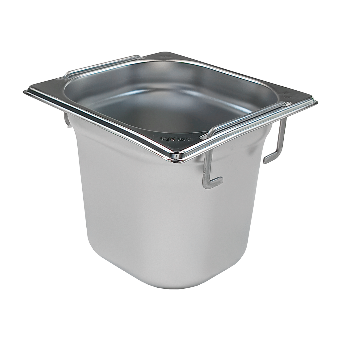 GN container GN 1/6 - 150 handles stainless steel | REDFOX - GN 1/6-150 U