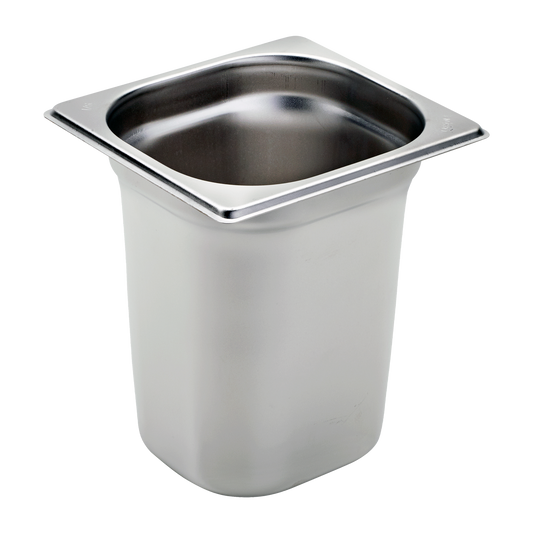 GN container GN 1/6 - 200 stainless steel | REDFOX - GN 1/6-200