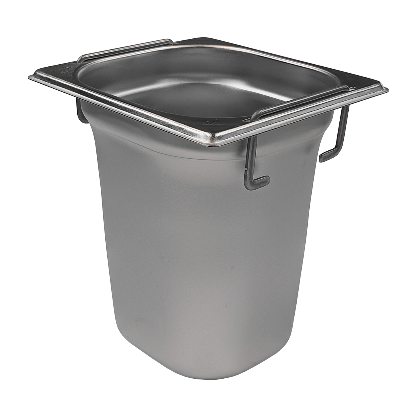 GN container GN 1/6 - 200 handles stainless steel | REDFOX - GN 1/6-200 U