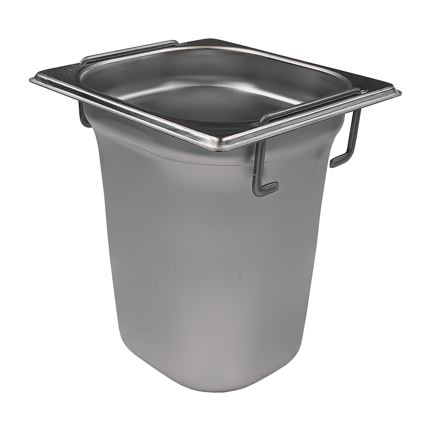 GN container GN 1/6 - 200 handles stainless steel | REDFOX - GN 1/6-200 U