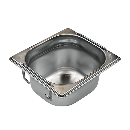 GN container GN 1/6 - 65 handles stainless steel | REDFOX - GN 1/6-65 U