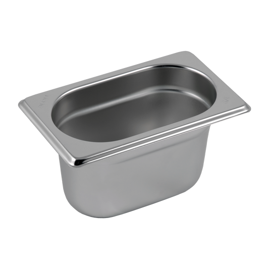 GN container GN 1/9 - 100 stainless steel | REDFOX - GN 1/9-100