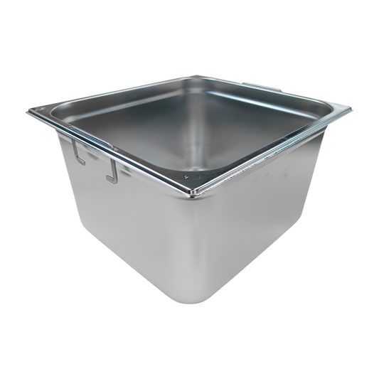 GN container GN 2/3 - 200 handles stainless steel | REDFOX - GN 2/3-200 U