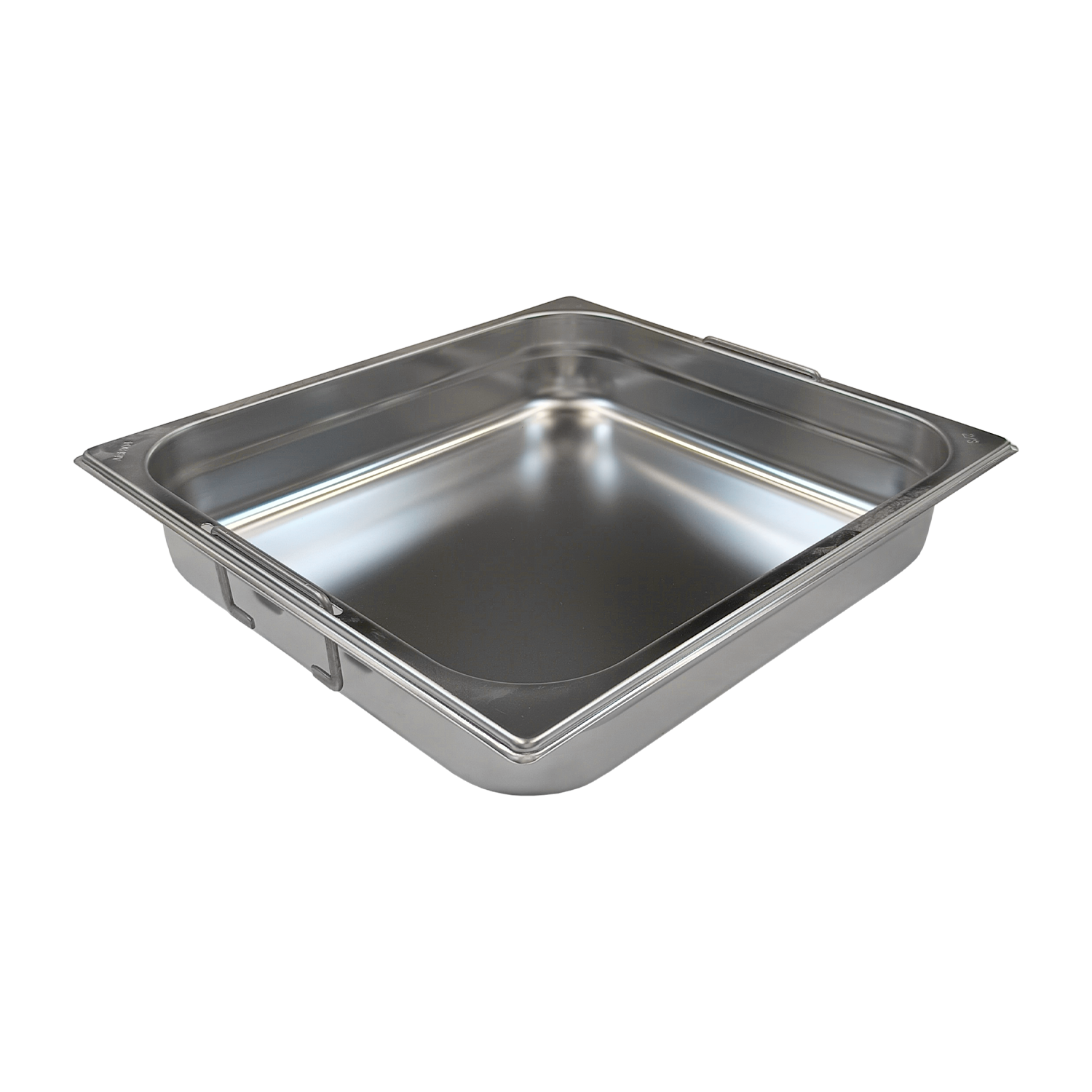 GN container GN 2/3 - 65 handles stainless steel | REDFOX - GN 2/3-65 U