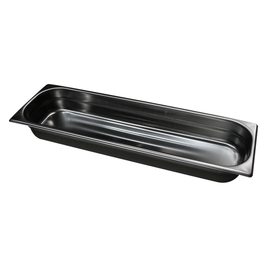 GN container GN 2/4 - 65 handles stainless steel | REDFOX - GN 2/4-65 U