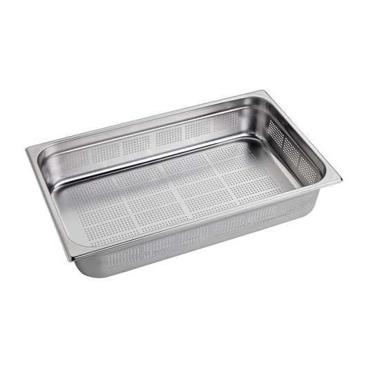 GN container perforated GN 1/1 - 100 stainless steel | REDFOX - GND 1/1-100