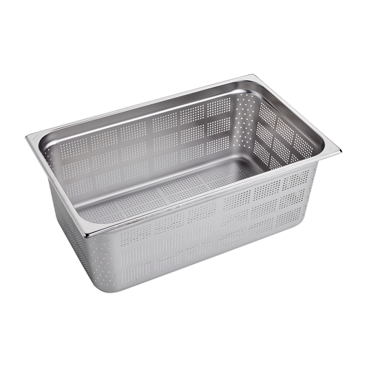 GN container perforated GN 1/1 - 200 stainless steel | REDFOX - GND 1/1-200