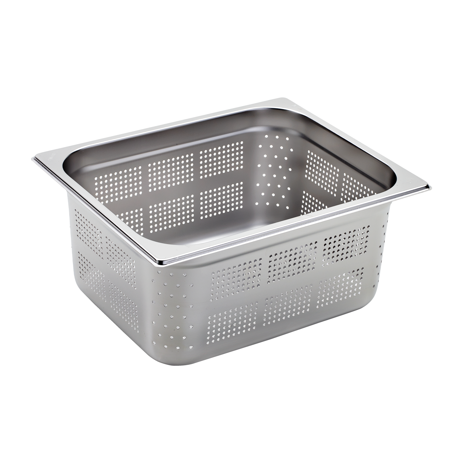 GN container perforated GN 1/2 - 150 stainless steel | REDFOX - GND 1/2-150