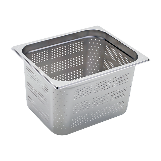 GN container perforated GN 1/2 - 200 stainless steel | REDFOX - GND 1/2-200