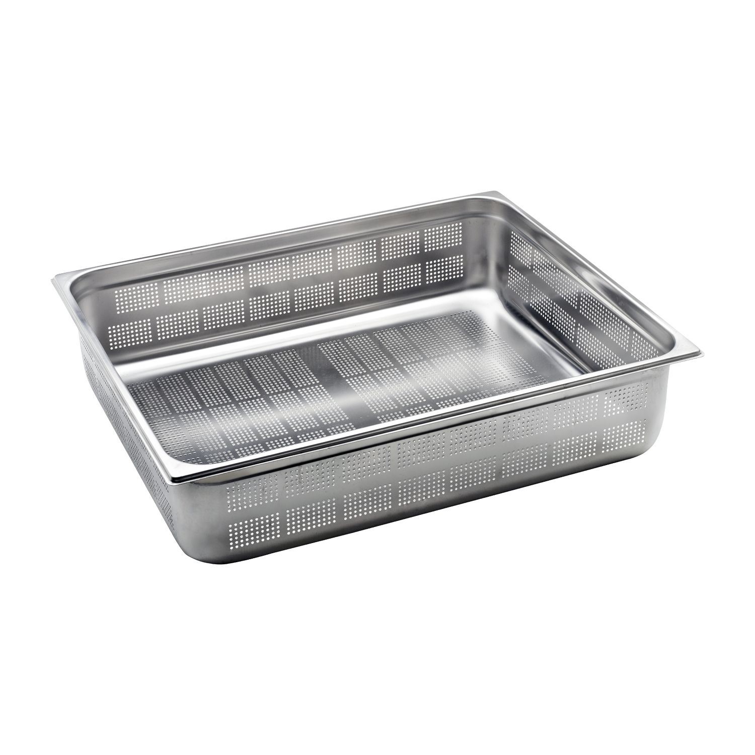 GN container perforated GN 2/1 - 150 stainless steel | REDFOX - GND 2/1-150