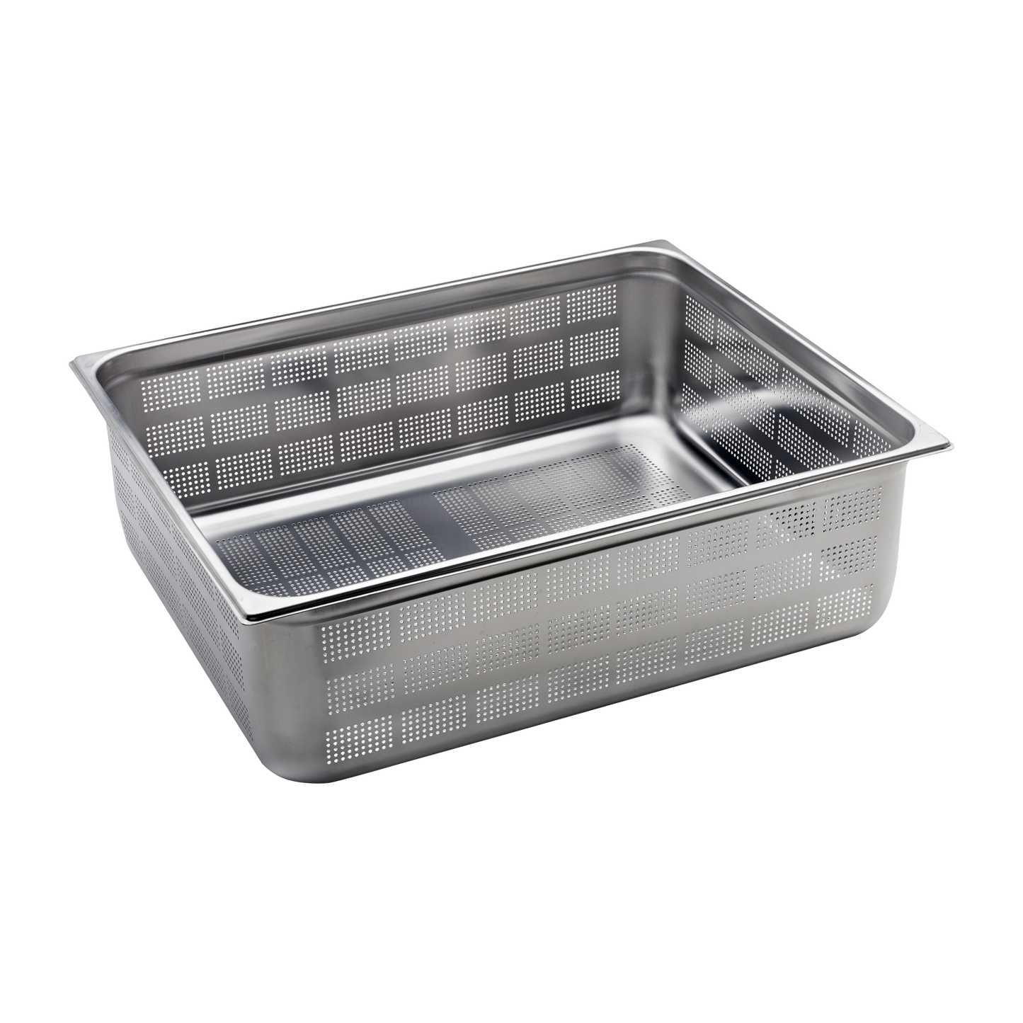 GN container perforated GN 2/1 - 200 stainless steel | REDFOX - GND 2/1-200