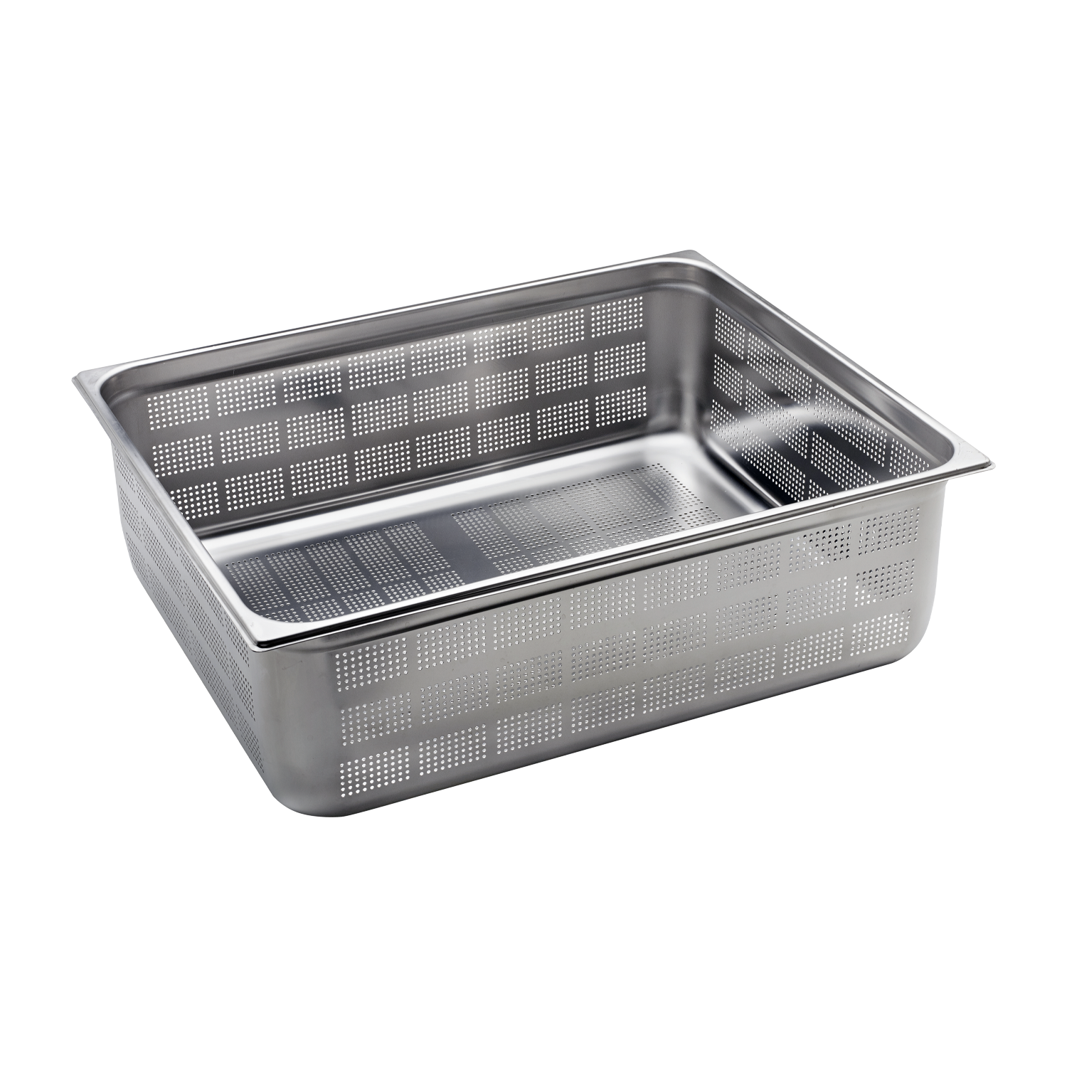 GN container perforated GN 2/1 - 200 stainless steel | REDFOX - GND 2/1-200